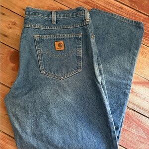 Carhartt Denim Pocket with Logo Patch